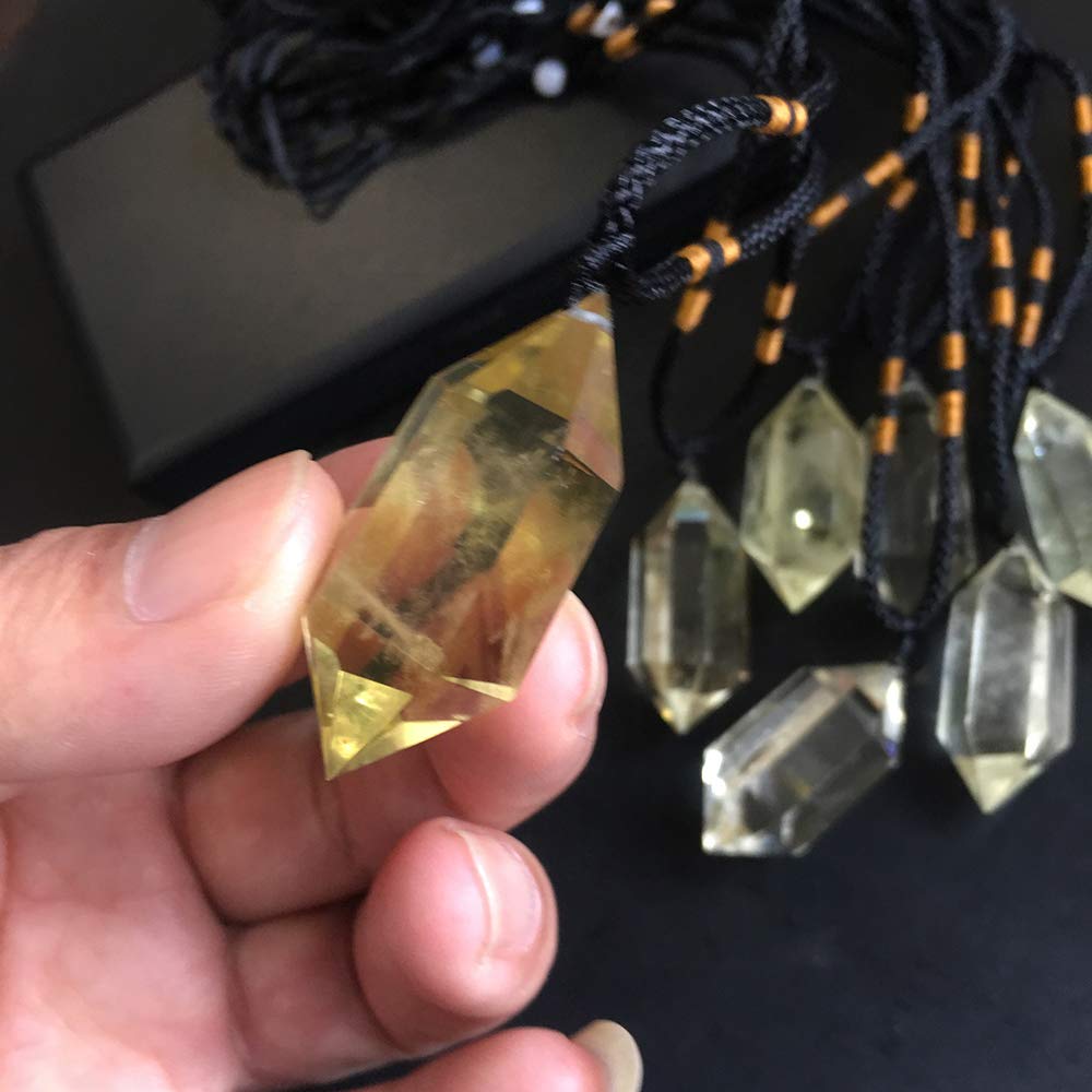 Runyangshi Citrine – pendentif prêt à porter quotidien, style polyvalent