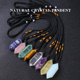 Pendentif quartz harmonisant l'espace et la lumière chez soi.
