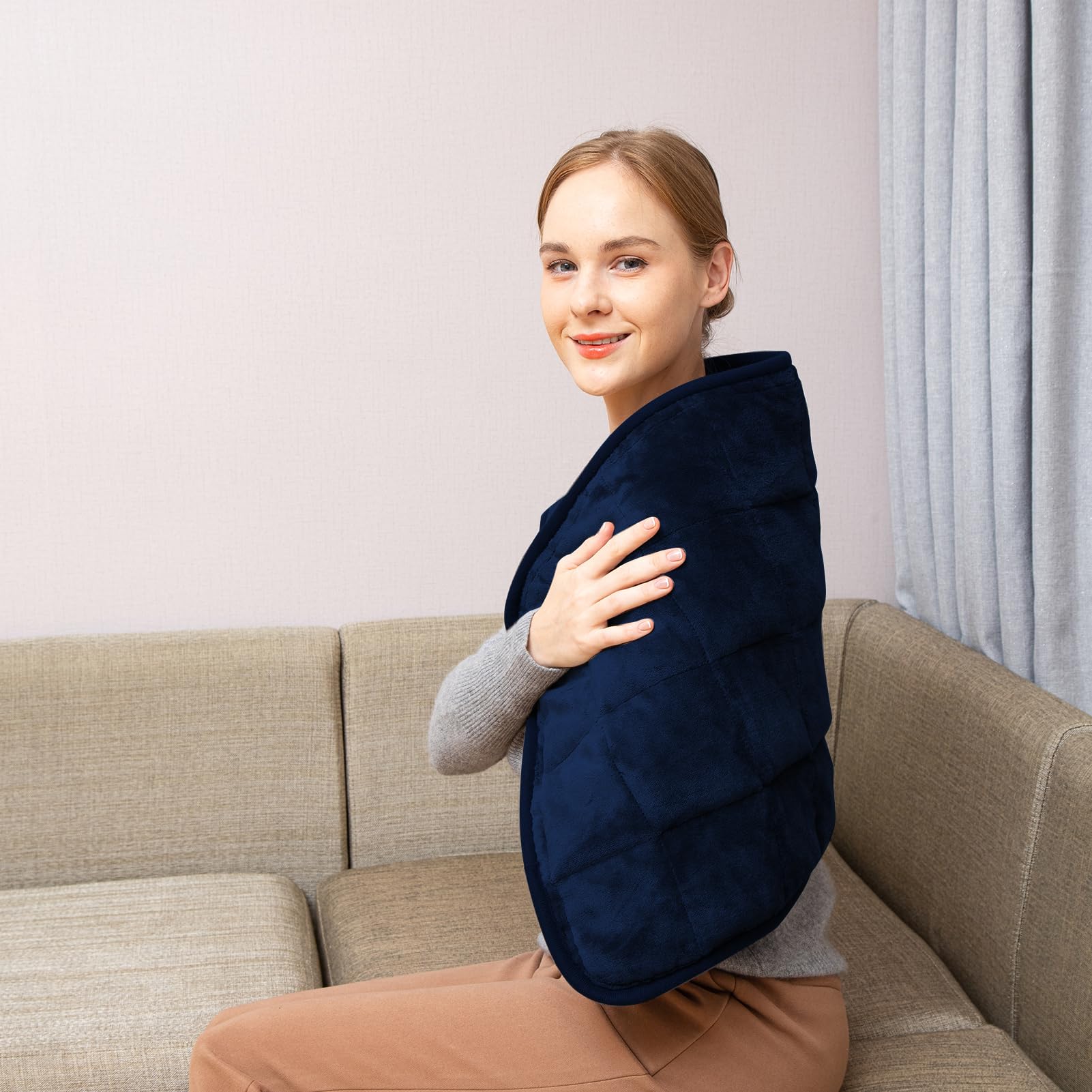 Grand format Ruqiji XXL 17x33 pouces couvre le dos et les jambes.