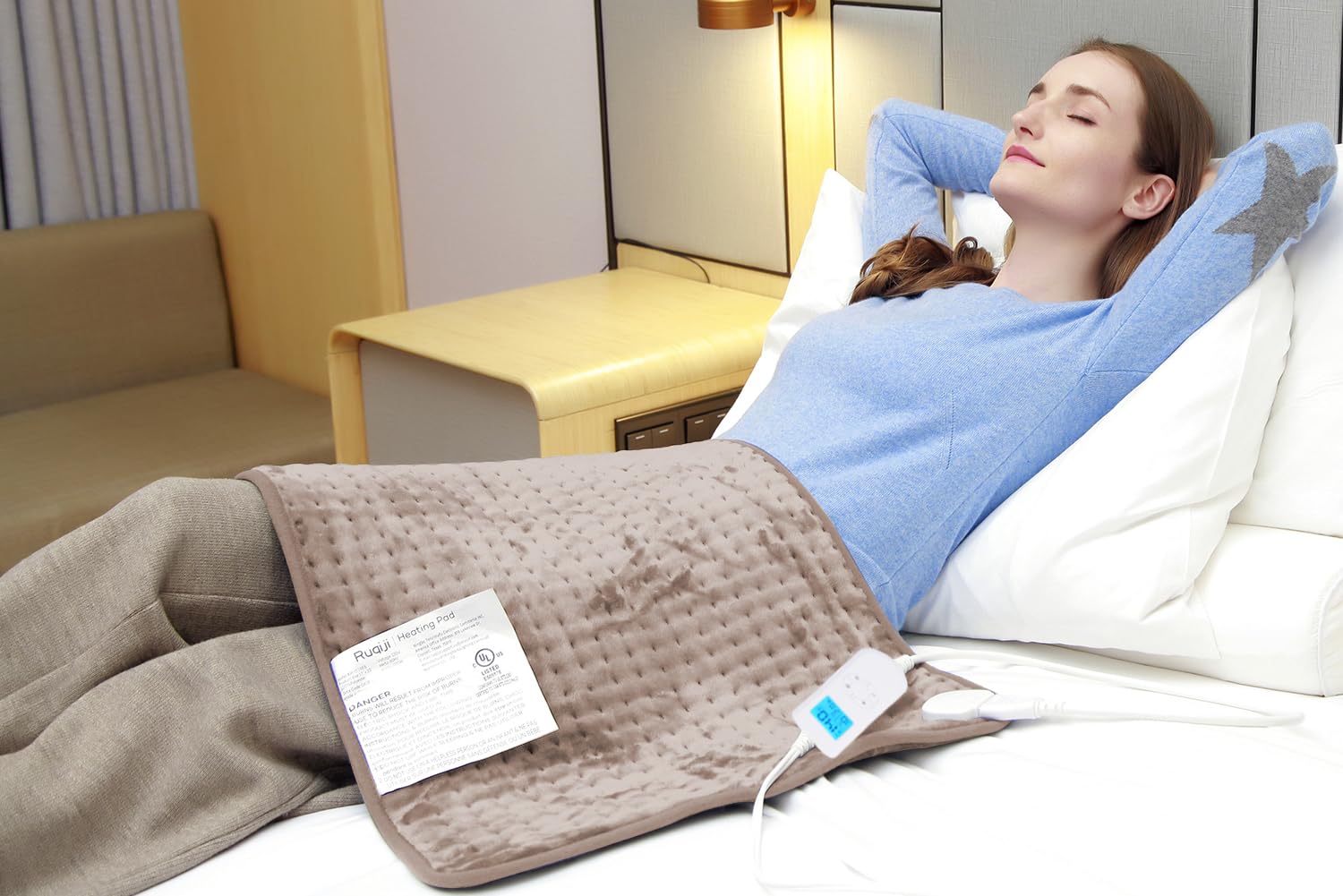 Ruqiji microfibre lavable et surface douce.