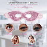 Ensemble de deux masques yeux gel pour usage quotidien.