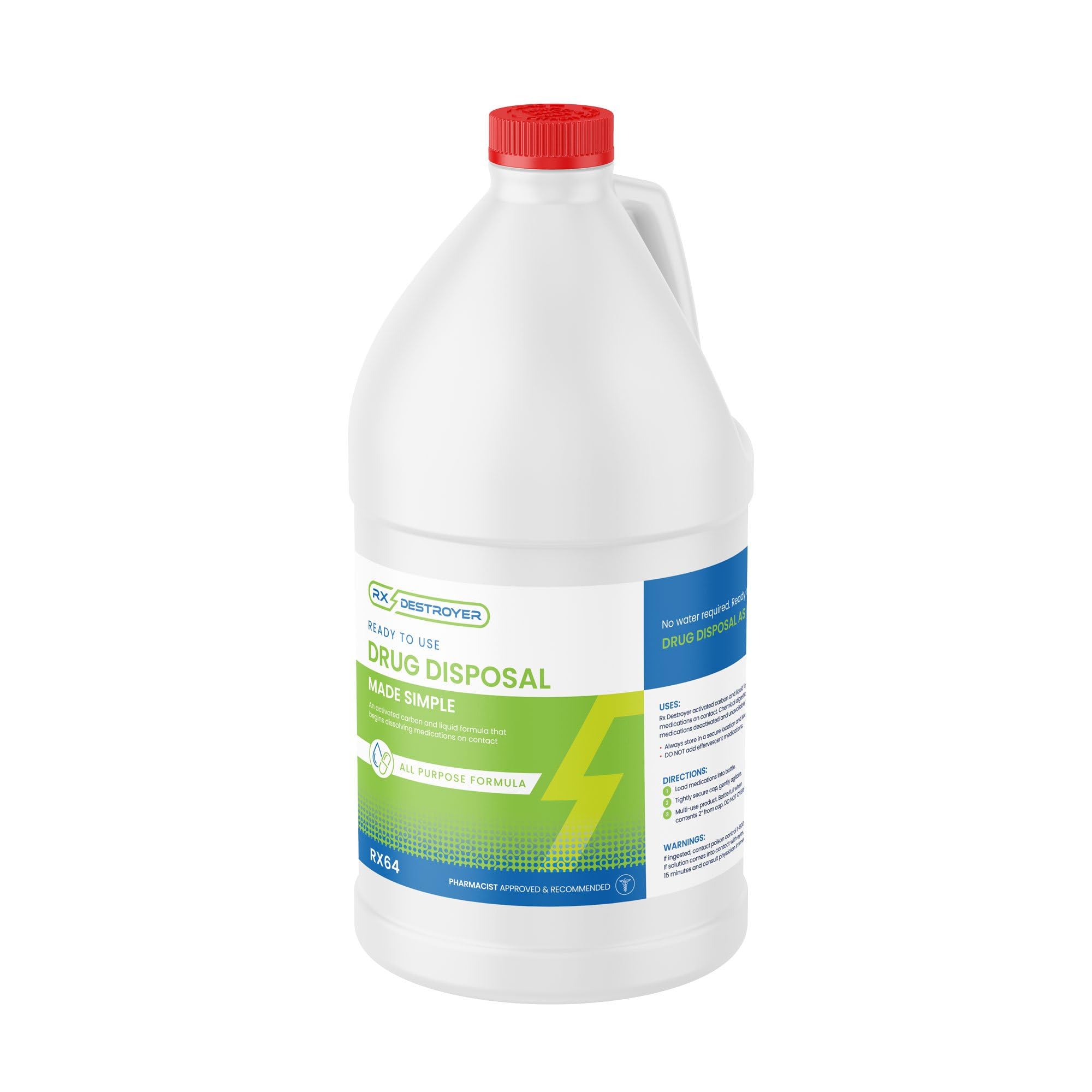 Rx Destroyer: bouteille-pre-remplie-digestion prête à l'emploi.