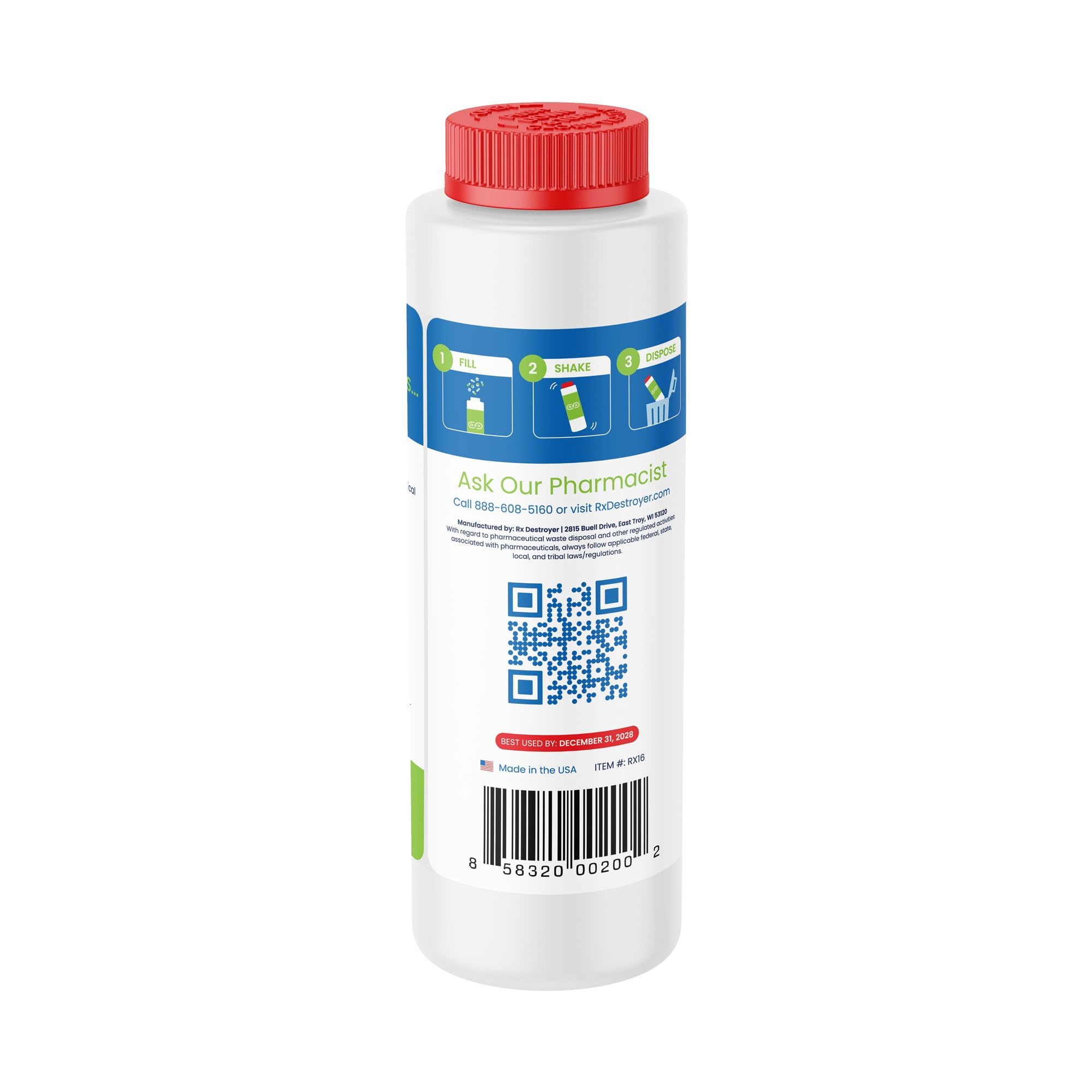 Rx Destroyer — capsules-disposition-securisee méthode simple pour détruire des capsules usagées.