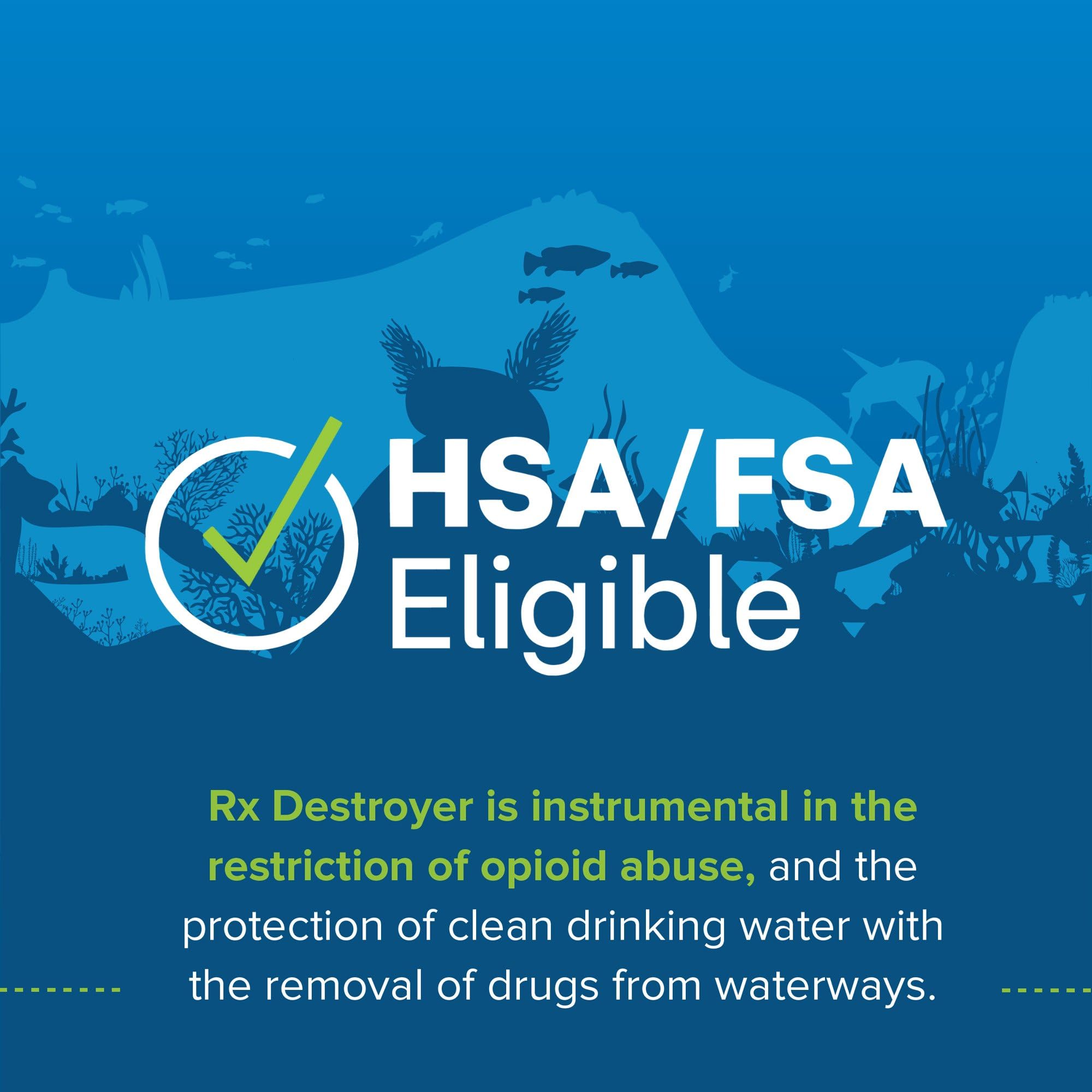 Rx Destroyer: stockage-sûr assure une utilisation continue et responsable.