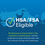 Rx Destroyer: stockage-sûr assure une utilisation continue et responsable.
