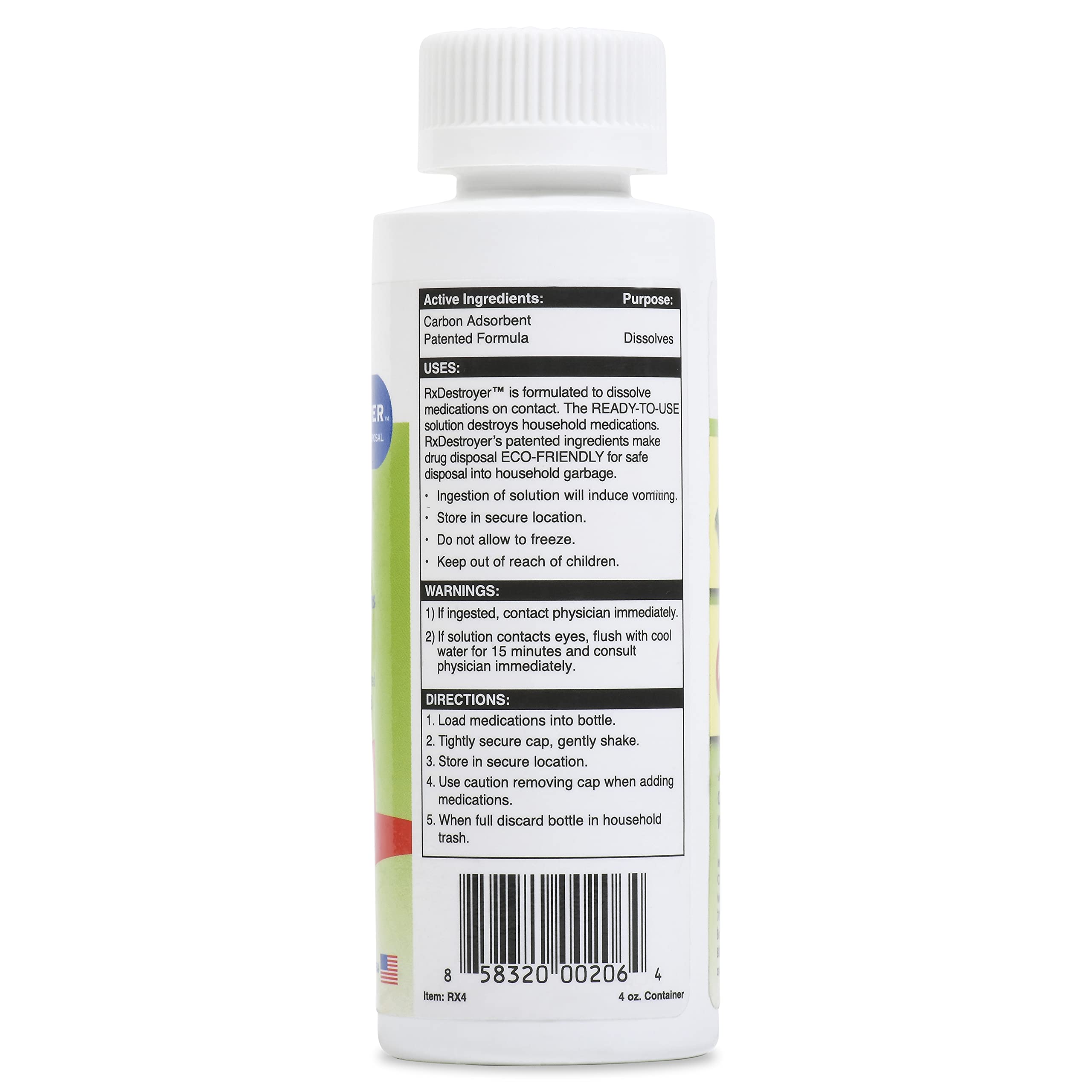 RX DESTROYER RX4 – système non toxique, sécurité à domicile respectée.
