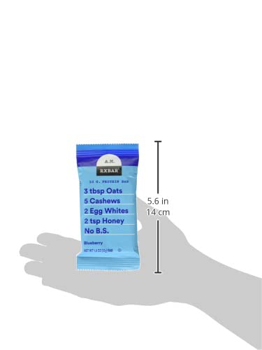 RXBAR Barre Protéinée Bleuets — portion prête à emporter.