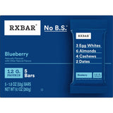 RXBAR petit-déjeuner rapide aux myrtilles, démarrage d'une journée active.