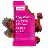 RXBAR Myrtilles – saveur fruitée et 12 g de protéines, snack rapide.
