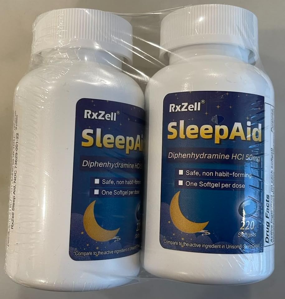 RXZELL pack-deux-boîtes-sommeil, solution pratique pour les nuits.