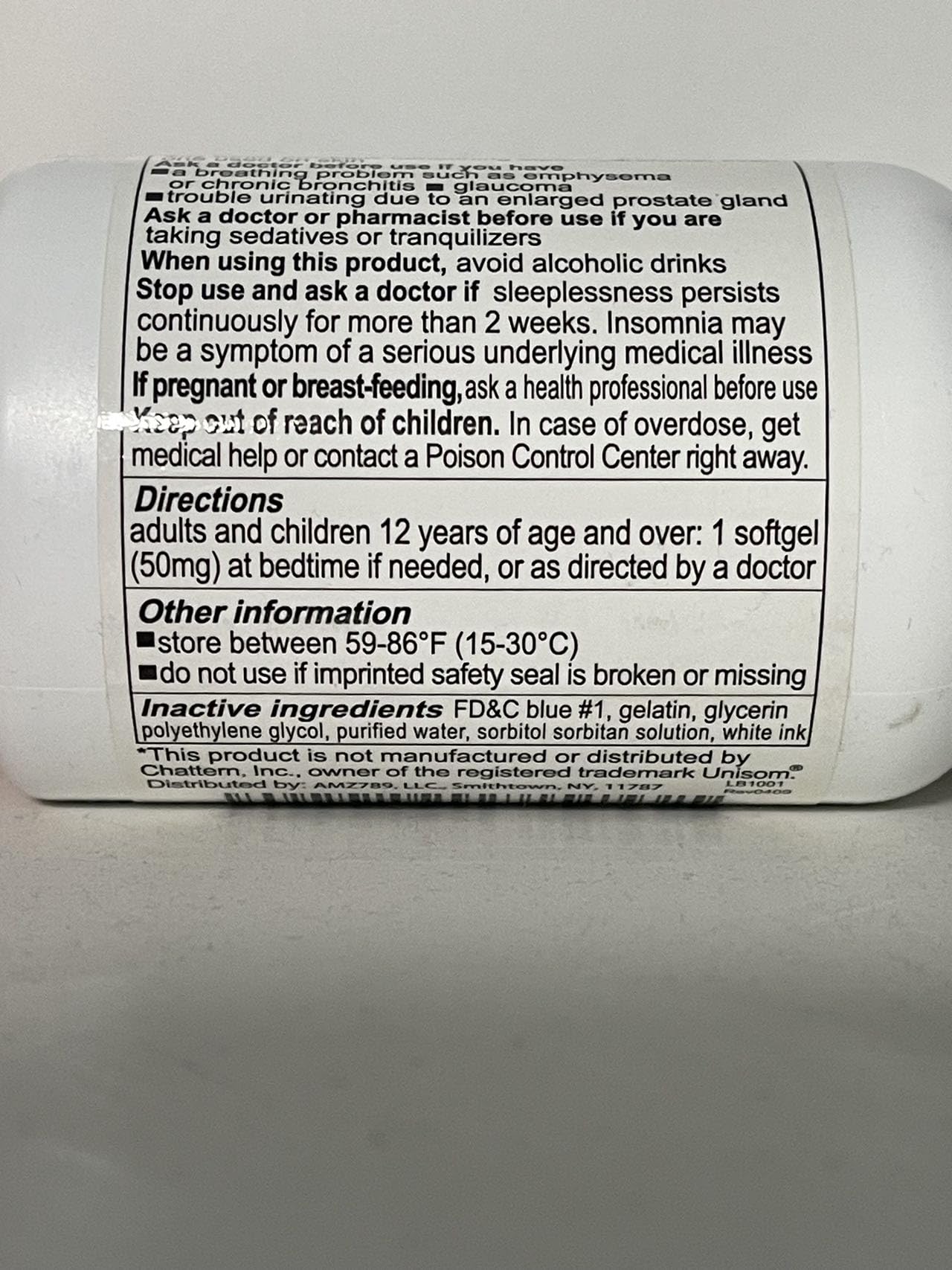 RXZELL gélules Sommeil, formule liquide pour une ingestion facile.