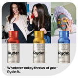 Ryde Emballage Coffret: présentation visuelle du pack découvertes.