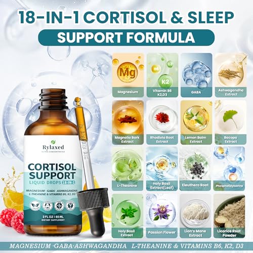 Mélange adaptogènes Rylaxed Ashwagandha et Rhodiola pour la concentration.