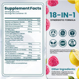 Flacon citron framboise naturel Rylaxed pour une expérience sensorielle agréable.