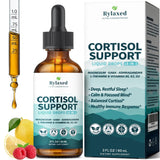 Gouttes cortisol Rylaxed au citron framboise, pour un moment de calme potentiel.
