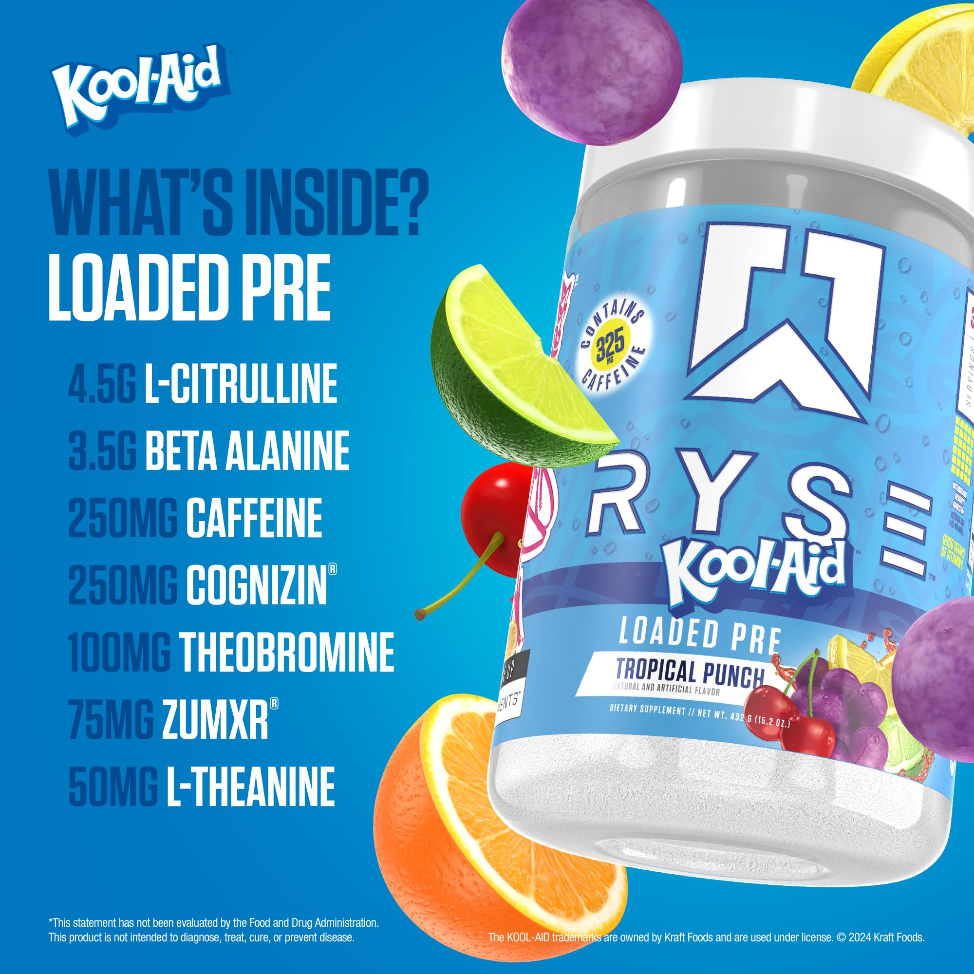 Saveur Kool‑Aid Tropical Punch évoquant plaisir gustatif et énergie