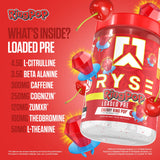 RYSE Ring Pop Cherry – poudre prête à mélanger pour séance efficace