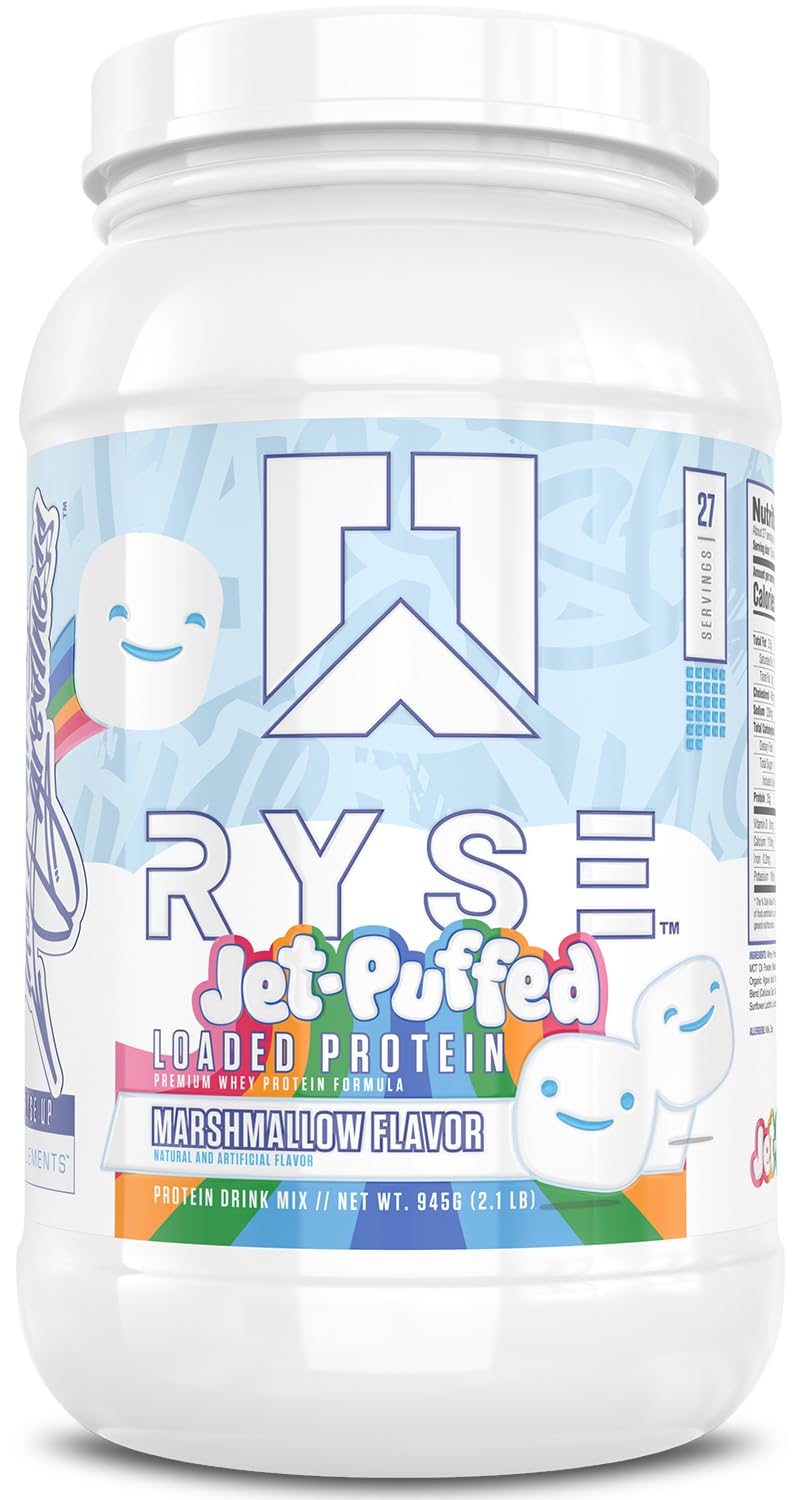 RYSE Loaded Protein Marshmallow – texture onctueuse, idéal après entraînement.