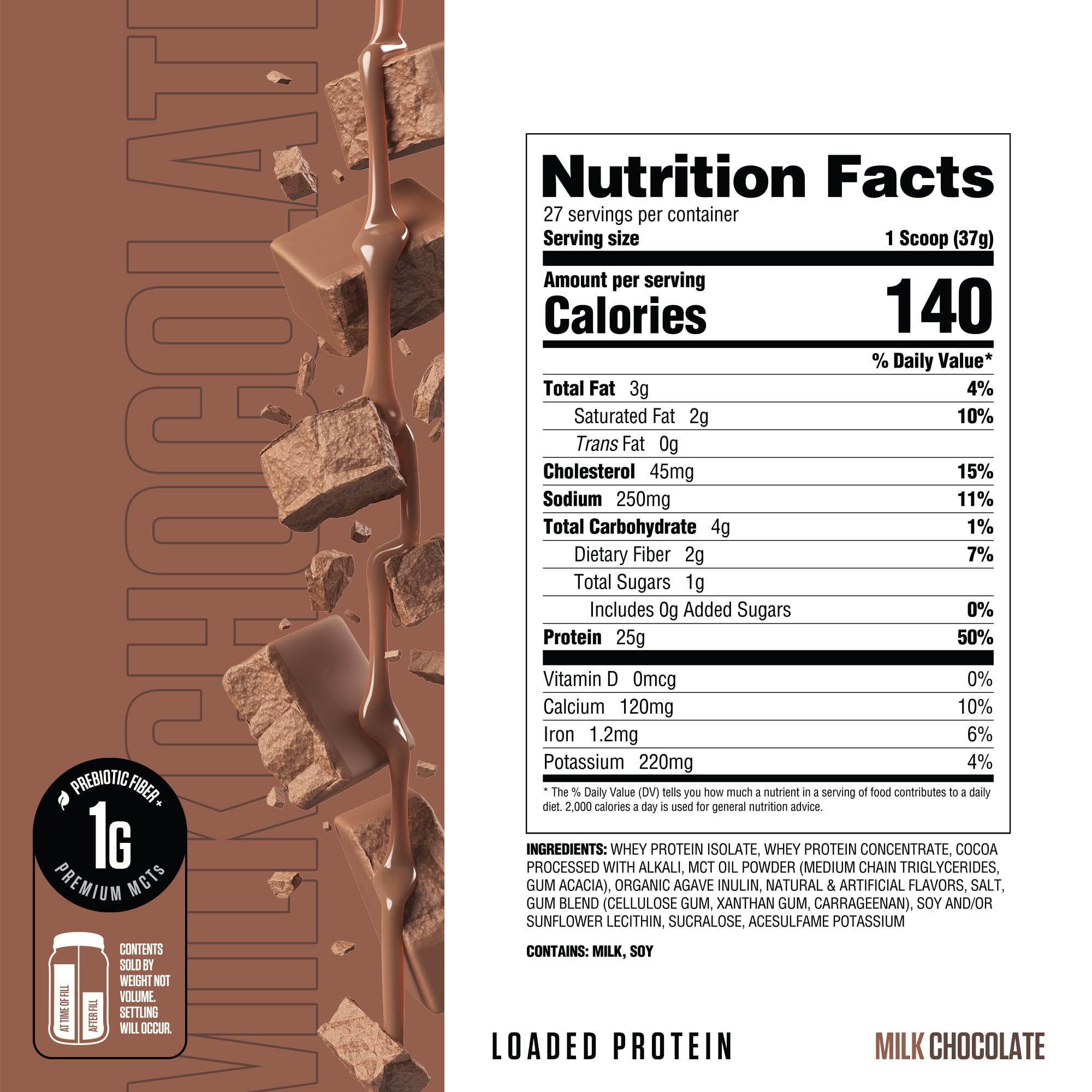 RYSE Loaded Protein – Mélange lisse dans le shaker après l'effort