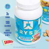 RYSE Loaded Protein avec prébiotiques pour digestion plus confortable.
