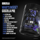 RYSE Godzilla X Noel Deyzel bouchon-doseur bleu-framboise pratique de mesurage