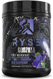 RYSE Godzilla X Noel Deyzel bouteille pré-entraînement bleu-framboise pour énergie rapide