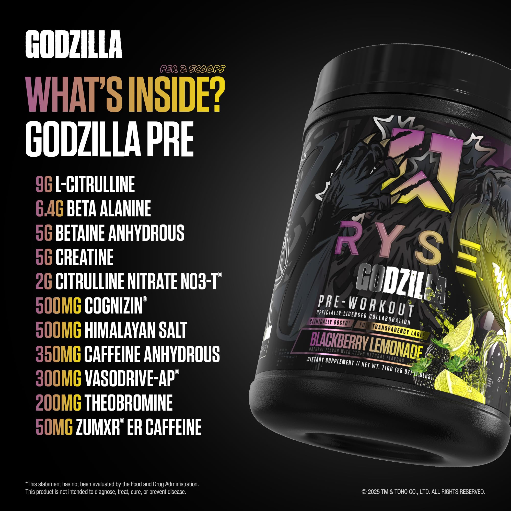 RYSE Godzilla Noel Deyzel, focus et énergie lors d'une séance.