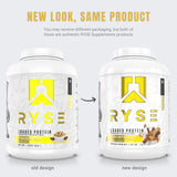 RYSE Up Protéine saveur cannelle-pain-grillé, valeurs nutritionnelles visibles pour suivre vos apports.
