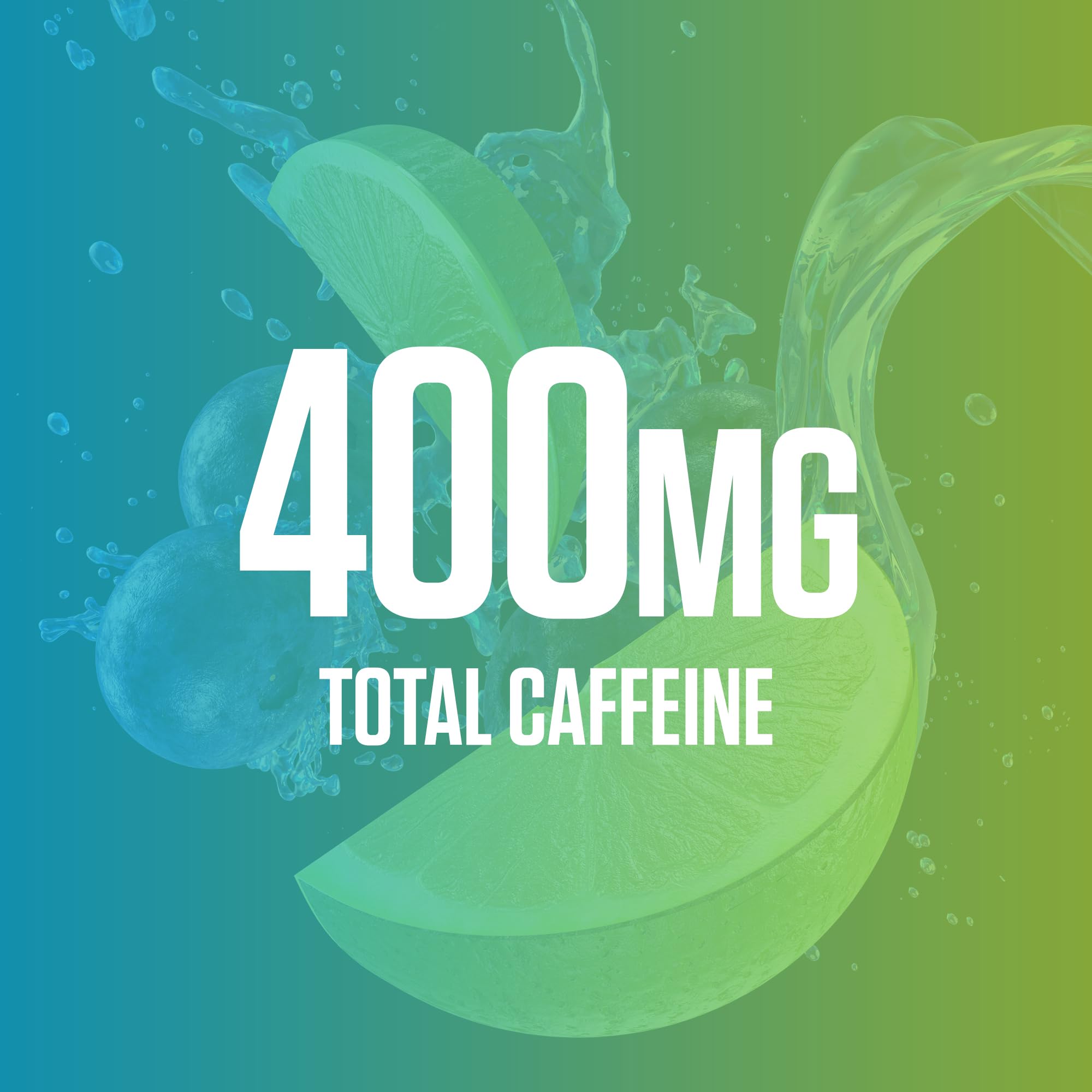 Poudre Monsterberry Lime en gros plan pour une boisson énergisante et fruitée