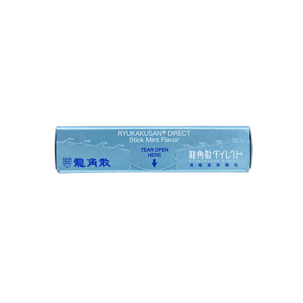 Ryukakusan Direct Menthe: usage sûr pour enfant-3-plus, sachet pratique.