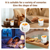 Bougie RYWLYQ Osmanthus, parfum florale, cire de soja pour une atmosphère zen