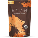 Café-champignons Ryze, tasse énergie matinale pour démarrer la journée.