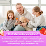 Saajoor gommes B2 fraise – consommation facile pour adultes et enfants sans sucre ajouté.