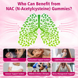 NAC 1000 mg par dose, présentation facile à doser.