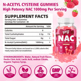 Gommes framboise Saajoor NAC, saveur naturelle et agréable.