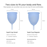 Saalt coupe menstruelle – nettoyage simple et sans résidu.
