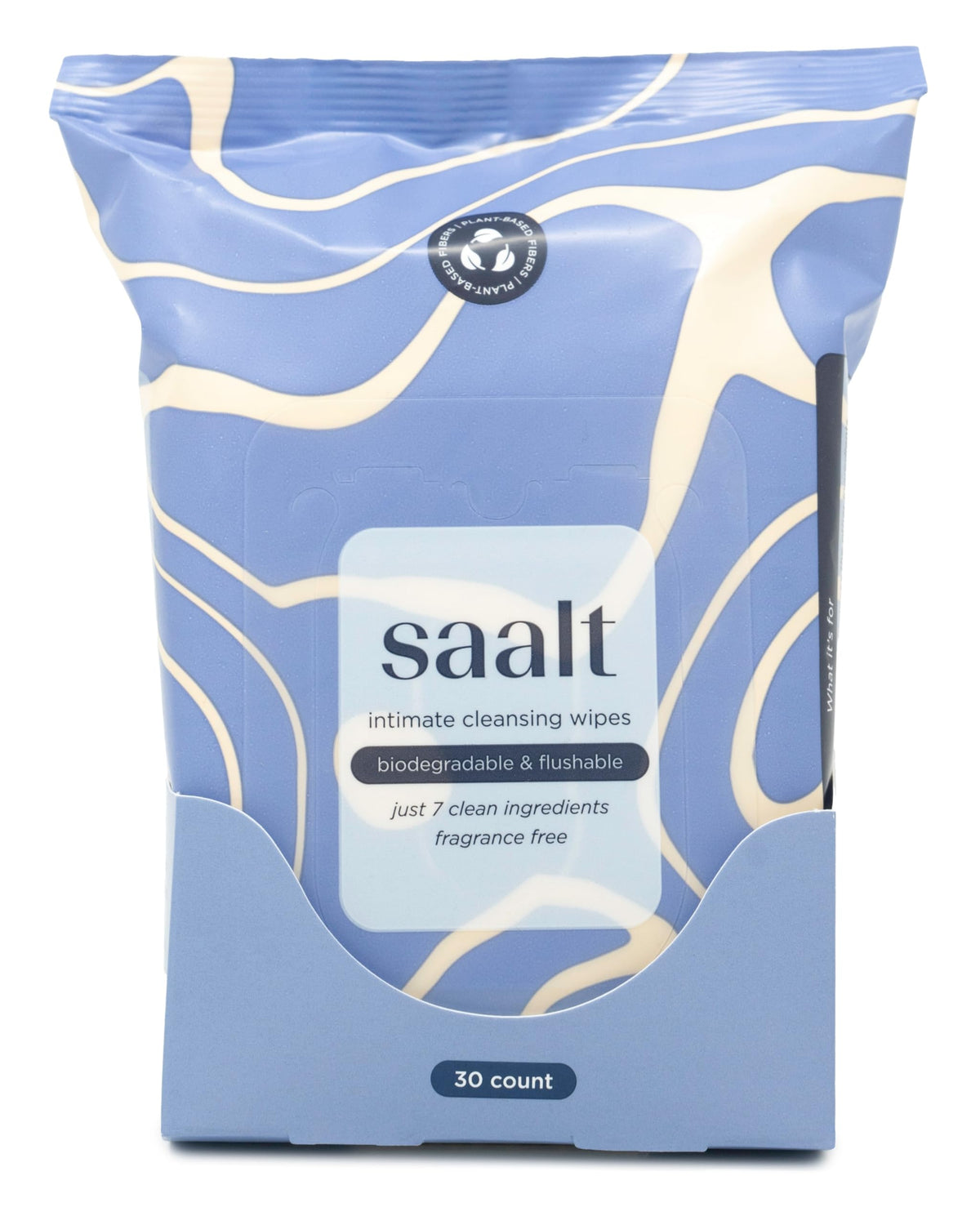 Saalt Daily lingettes emballage boîte de 30 pour l'hygiène intime pratique