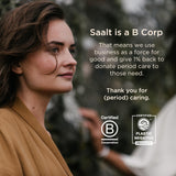Saalt disque menstruel durable jusqu'à 10 ans avec entretien simple