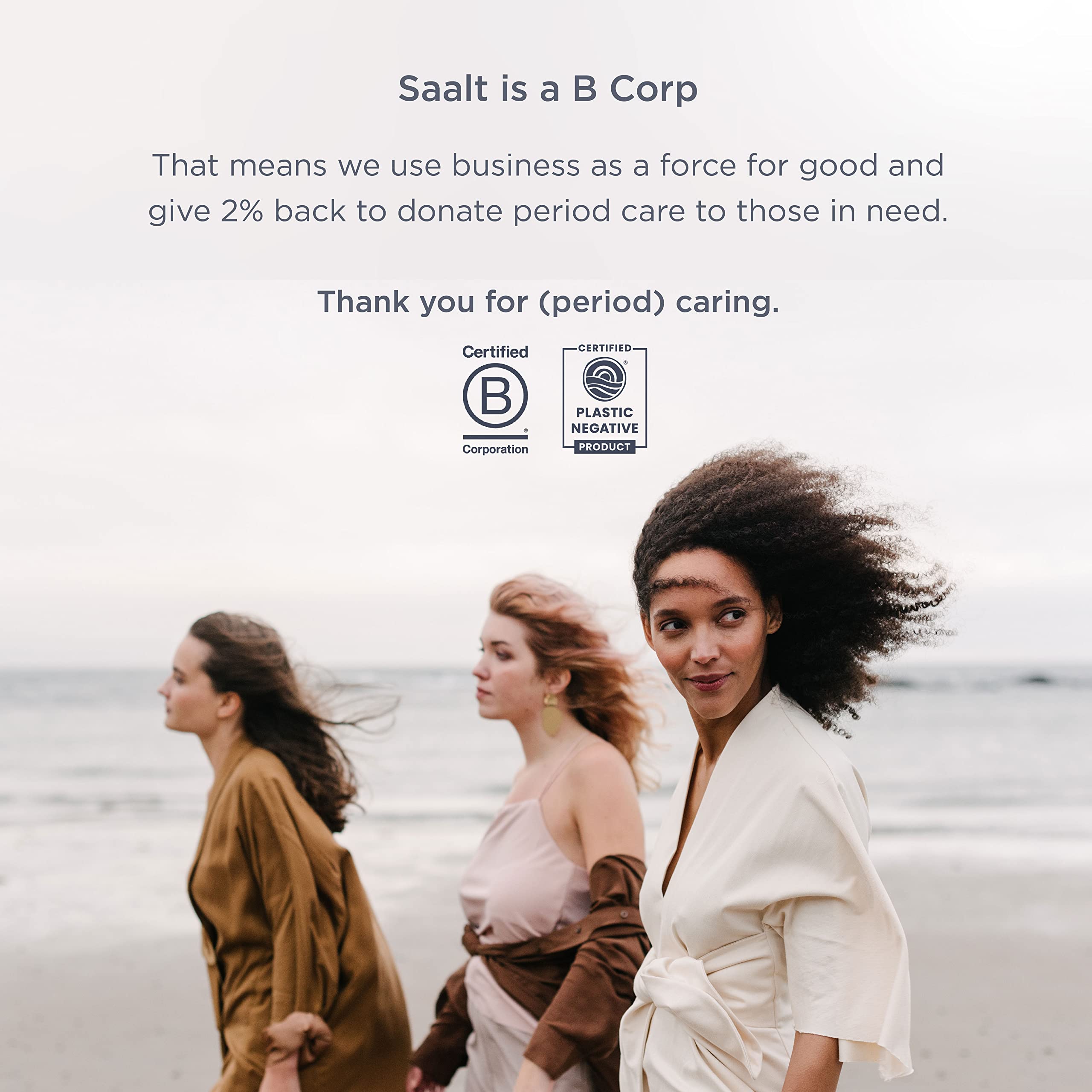 Saalt coupe menstruelle fabriquée aux États‑Unis, qualité premium.
