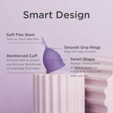 Saalt Soft Cup finition douce pour un confort discret.