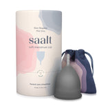 Saalt Soft cup avec étui de transport pour une protection discrète lors des déplacements