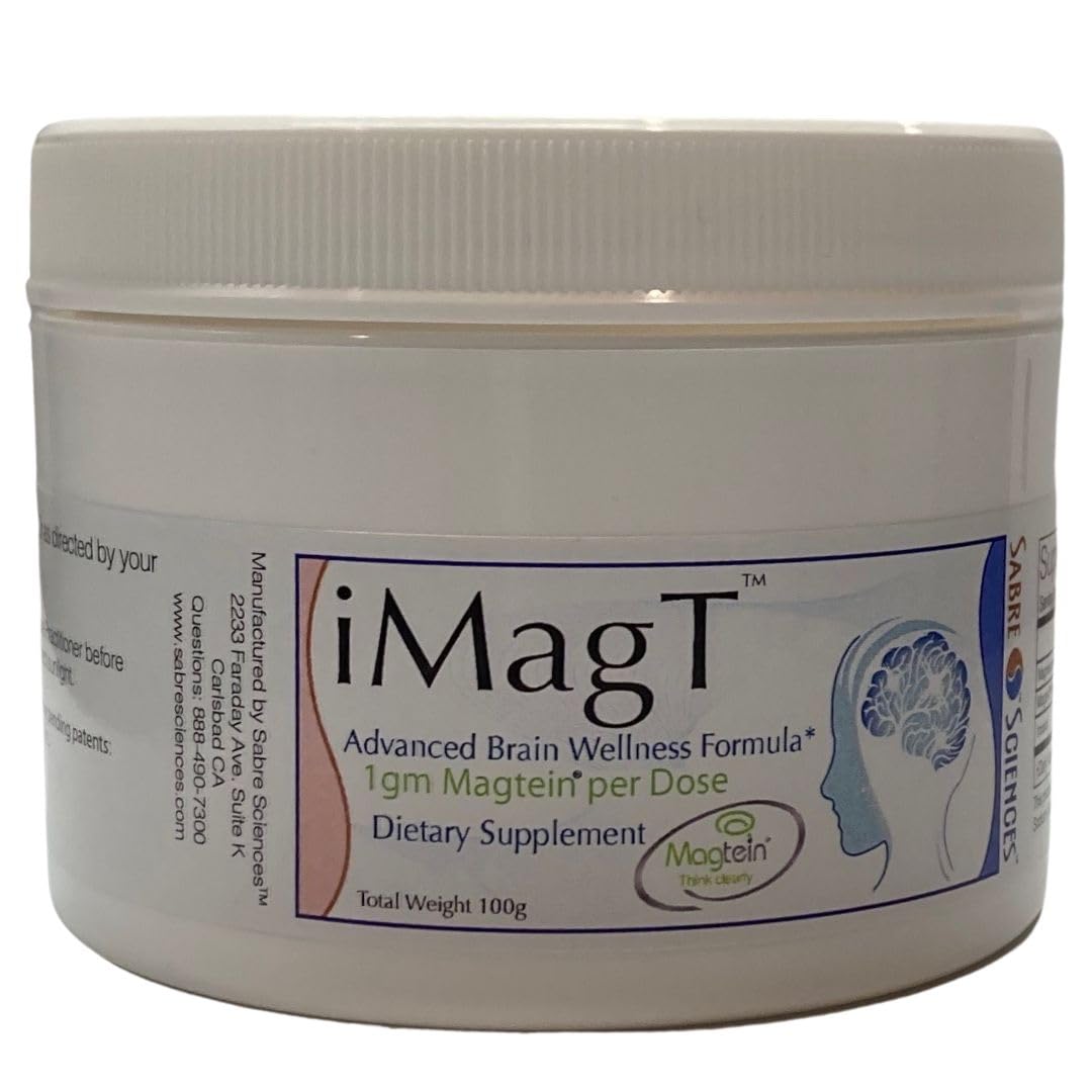 iMagT Sabre Sciences en poudre Magtein, dosage précis pour la concentration.