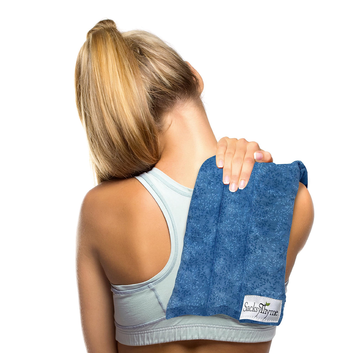 Bouillotte Sacksy Thyme pour le dos, chaleur apaisante
