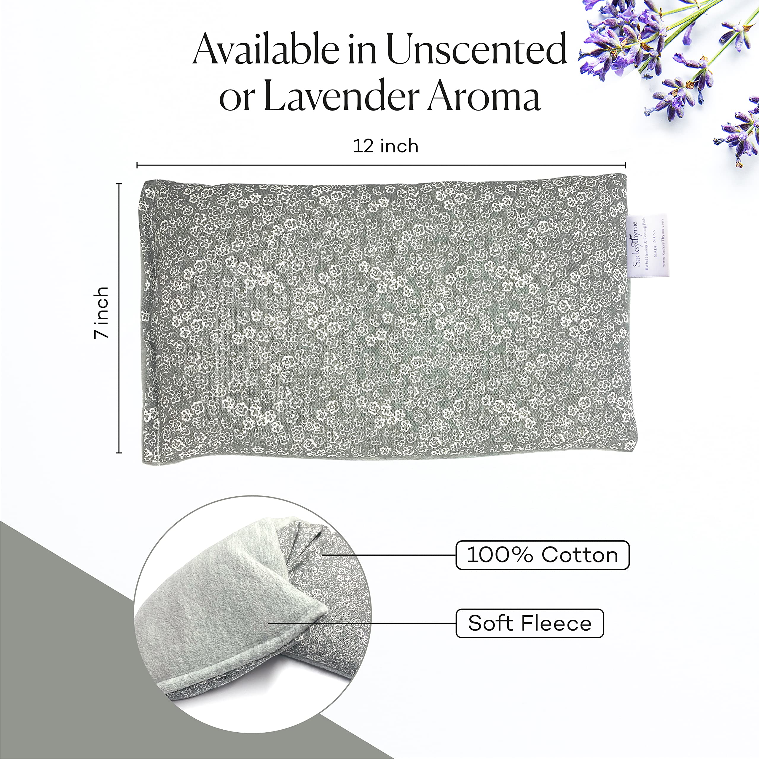 Sacksy Thyme texture douce du tissu favorisant une expérience réconfortante