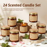 Coffret cadeau SAEUYVB de bougies parfumées.