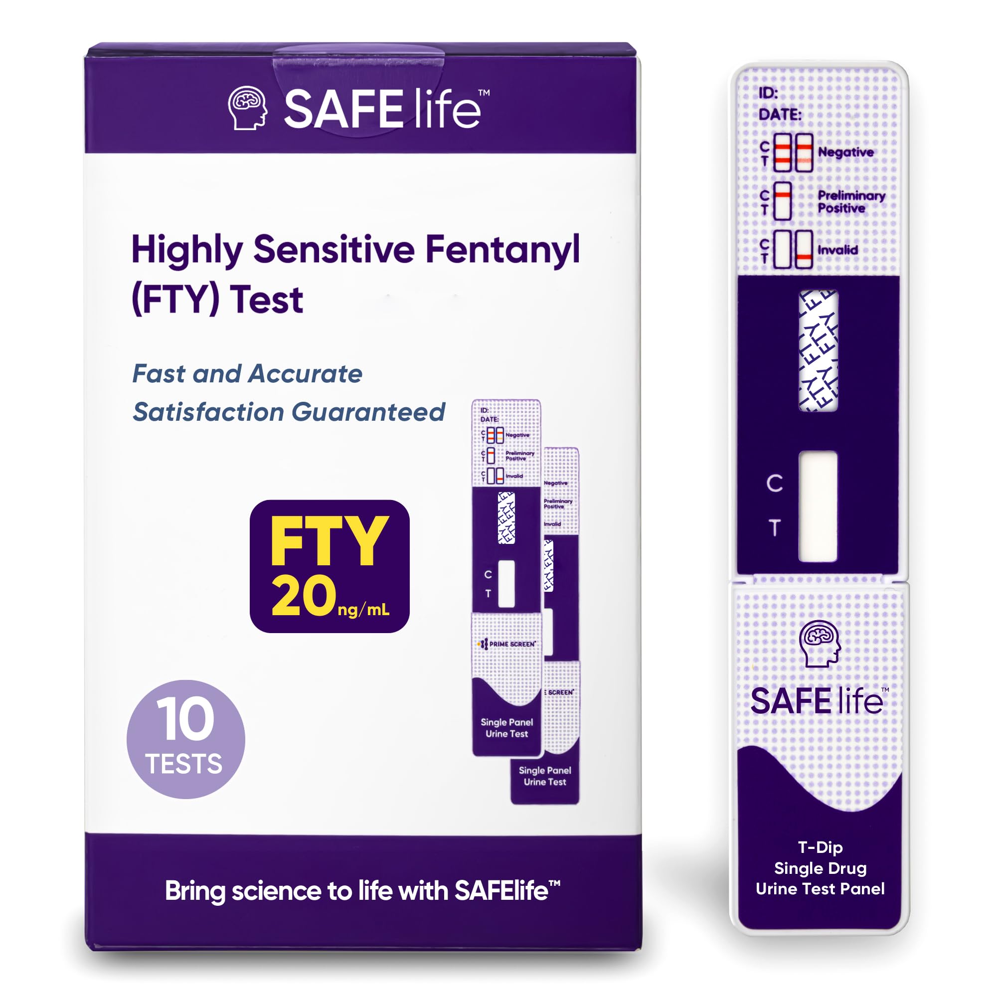 SAFE LIFE Panel FTY – dépistage rapide et fiable.