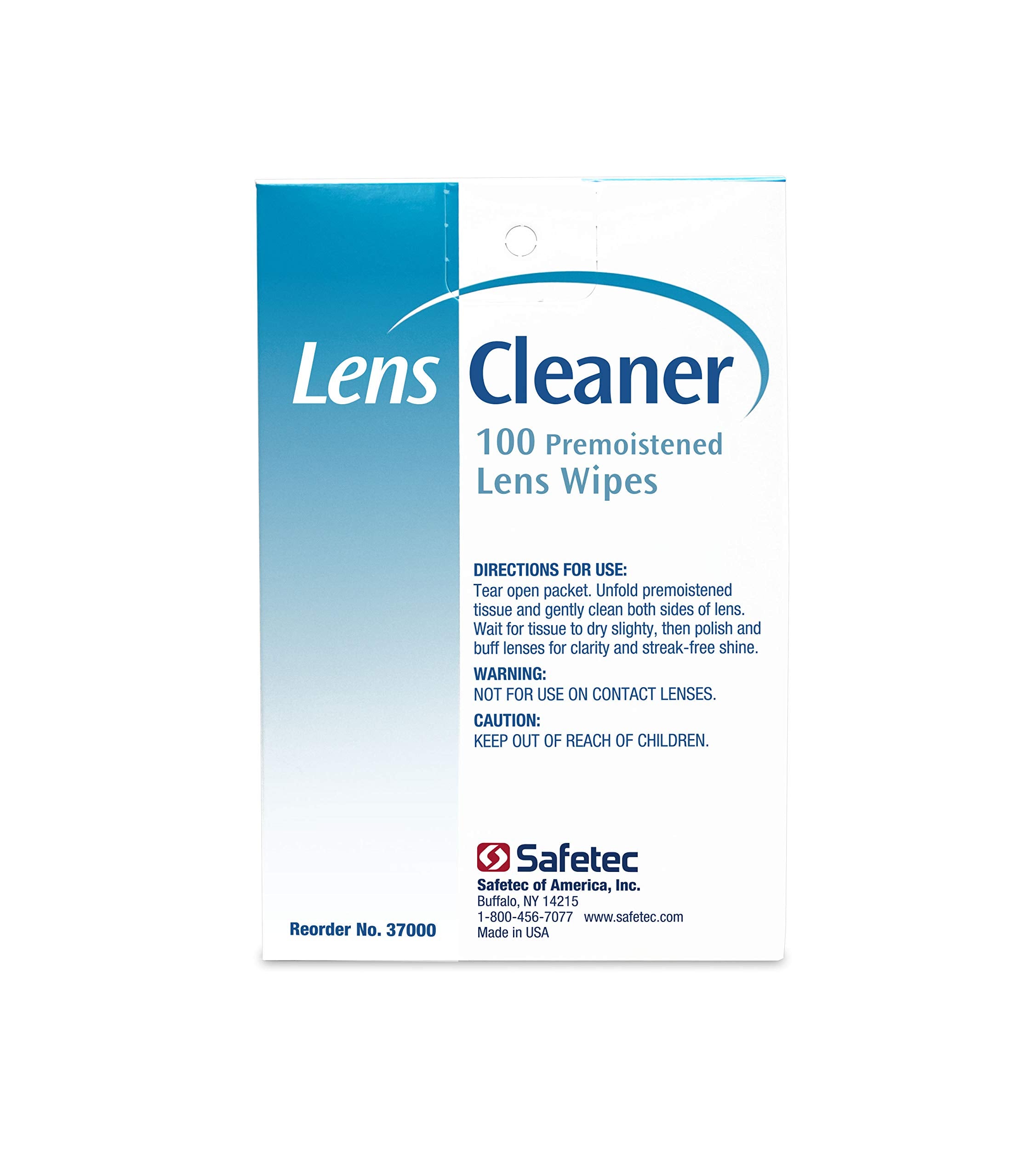 Safetec paquets doubles de lingettes préhumidifiées—vision constante.
