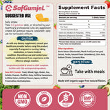 Safgumjel Vitamine B2 Gummies – prise quotidienne facile à intégrer dans la routine.