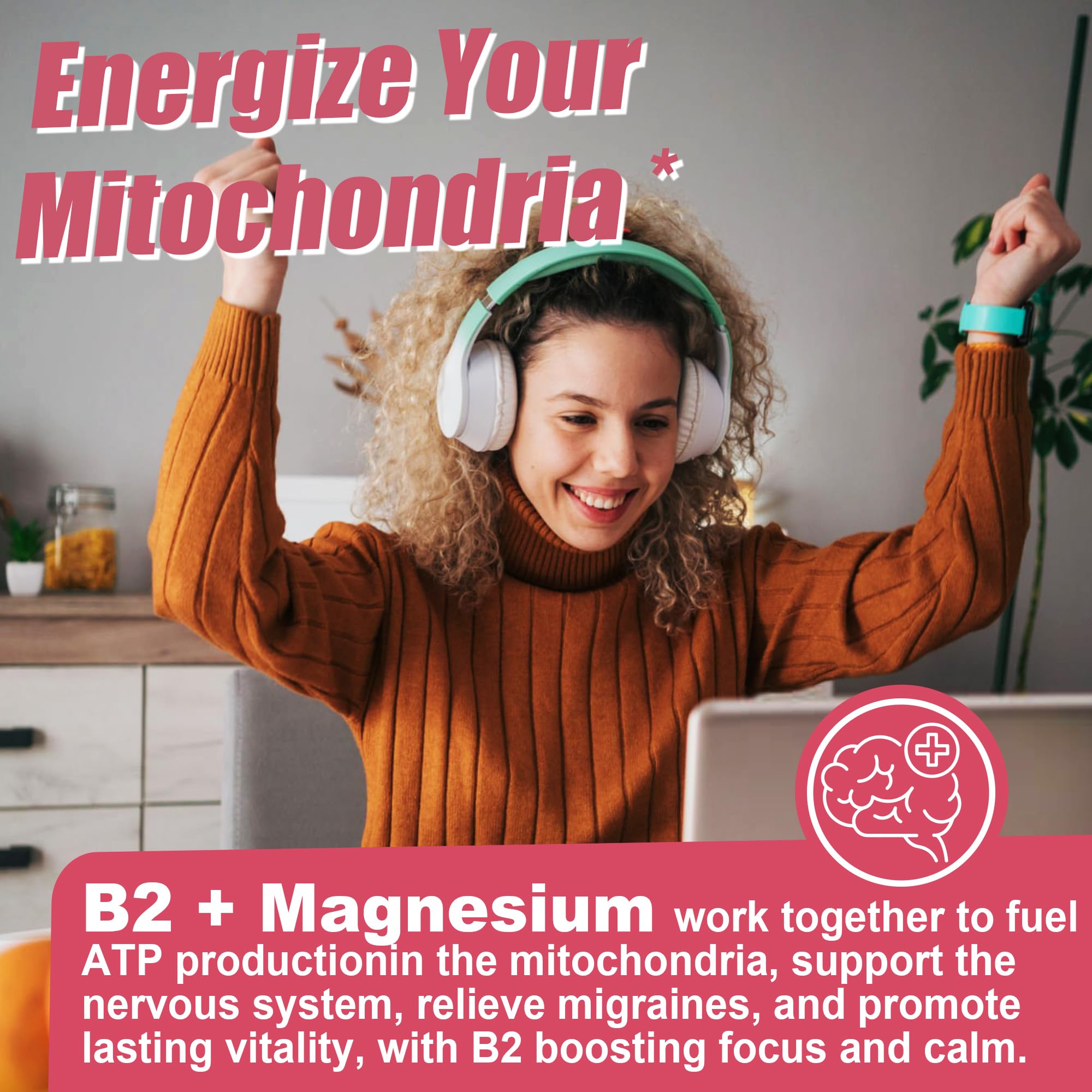 Safgumjel Vitamine B2 Gummies – végan et sans sucre, adaptable au régime.