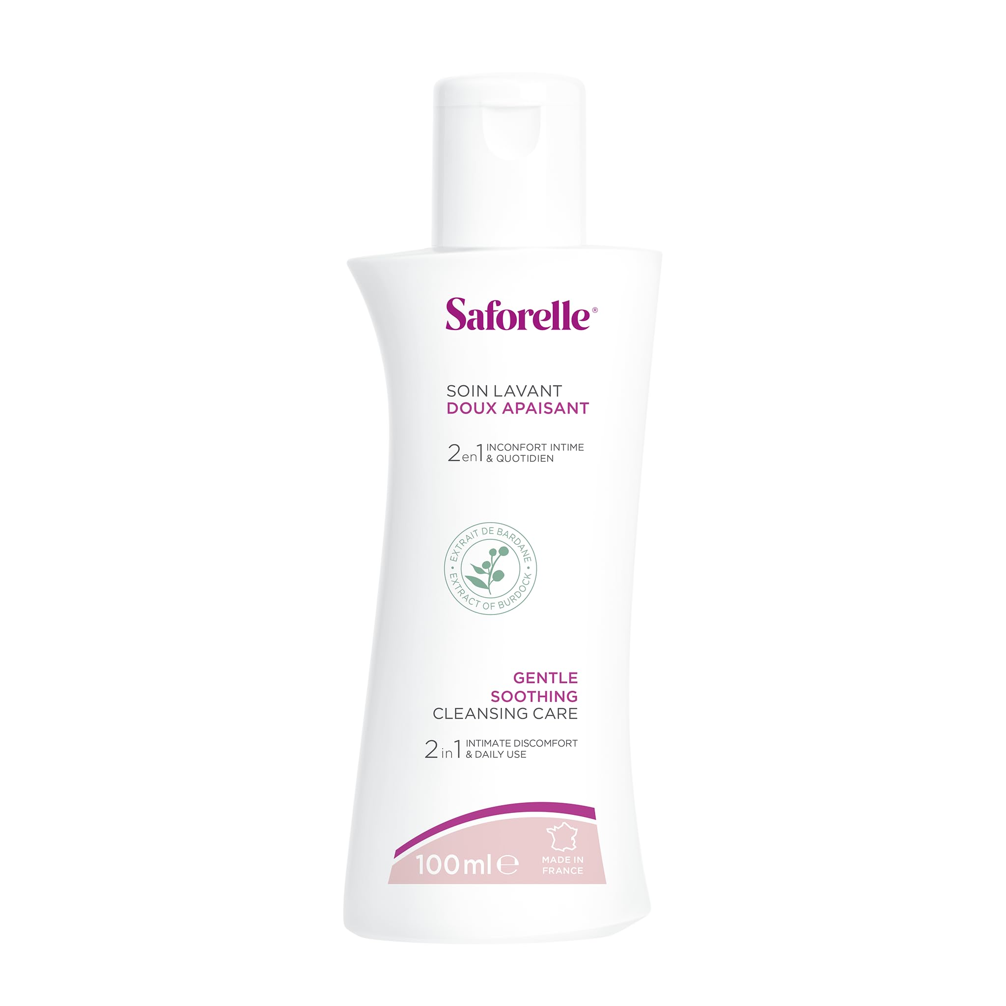 Saforelle application quotidienne, usage facile pour le soin intime et le bien-être.
